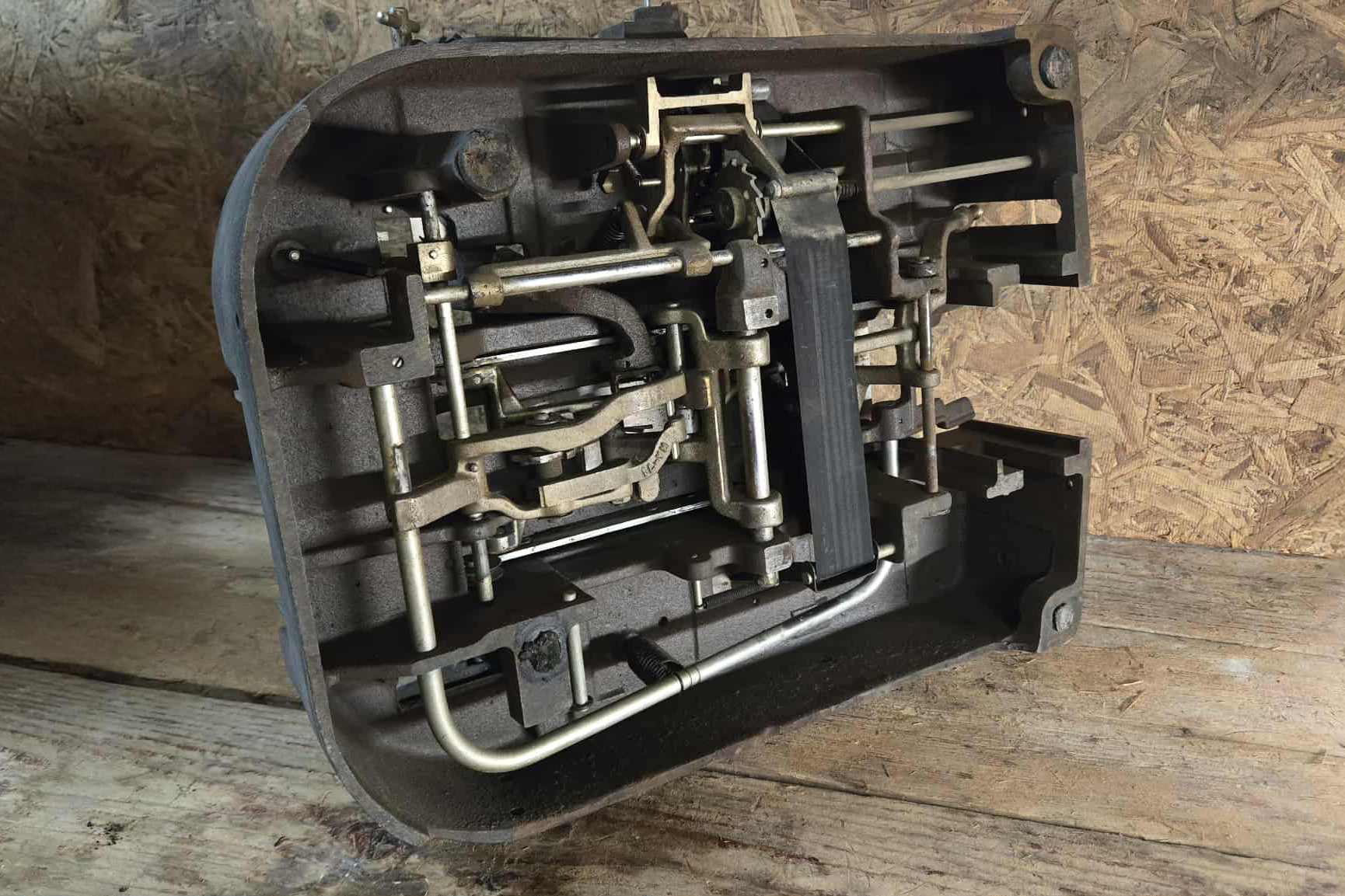 Addressograph Model 700E bottom