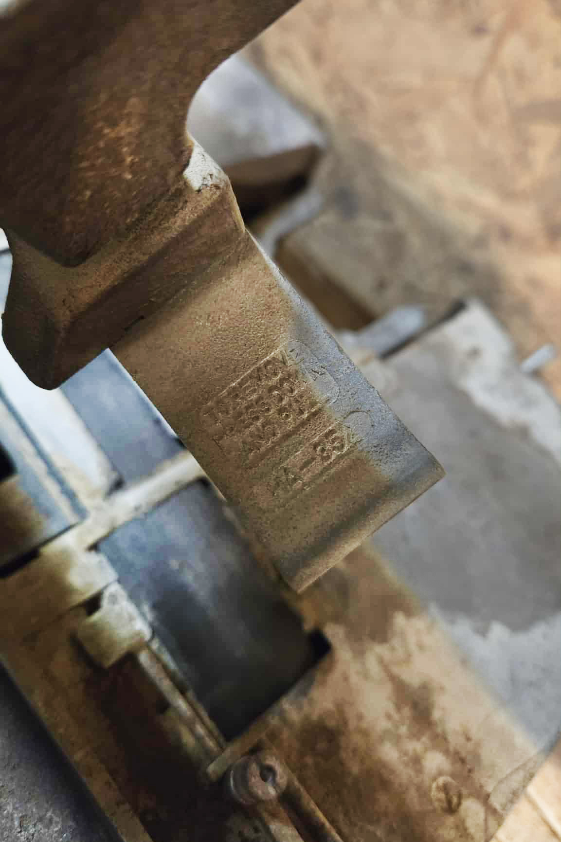 Addressograph Model 700E detail