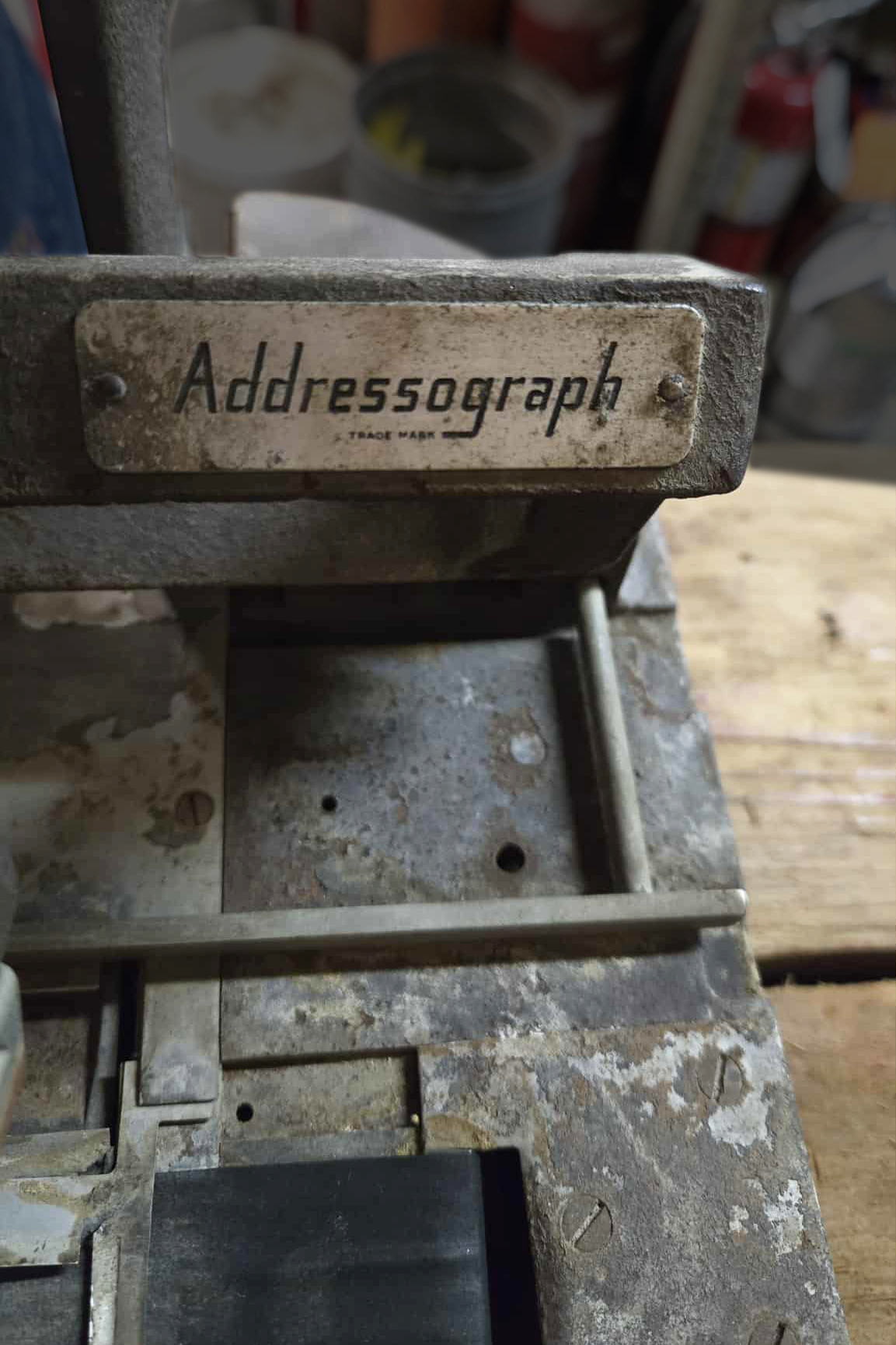 Addressograph Model 700E logo